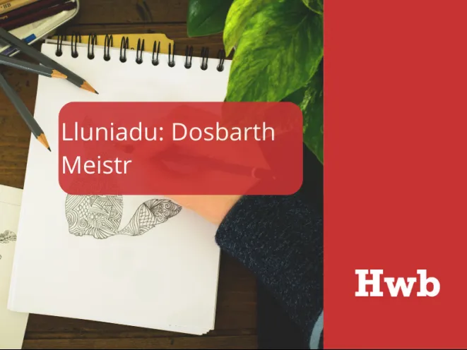 mân-lun lluniadu dosbarth meistr