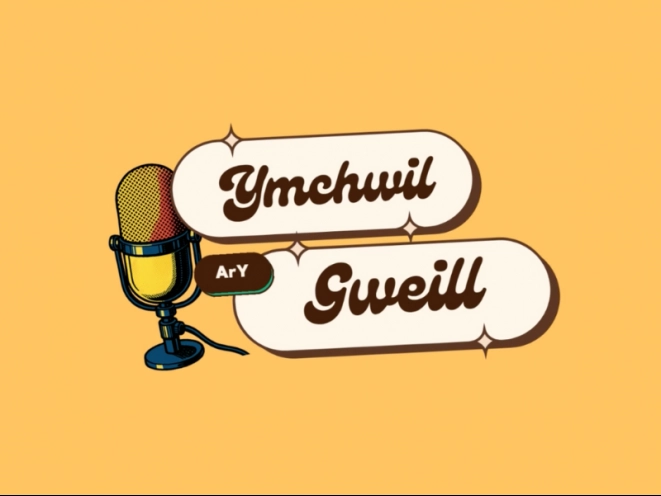 Podlediad Ymchwil ar y Gweill