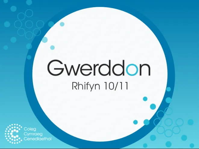 mân-lun cyfrol gwerddon 10/11