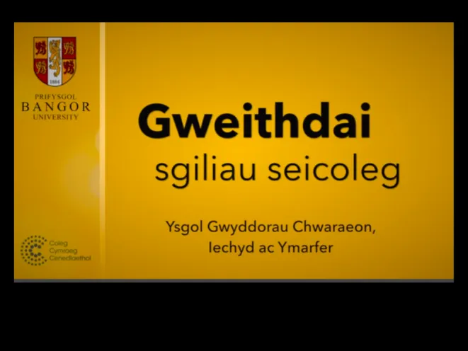 mân-lun gweithdai seicoleg