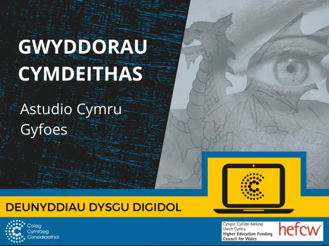 mân lun astudio cymru gyfoes