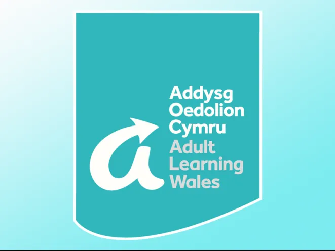 logo addysg oedolion cymru