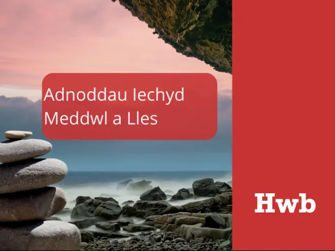 mân-lun adnoddau iechyd meddwl a lles