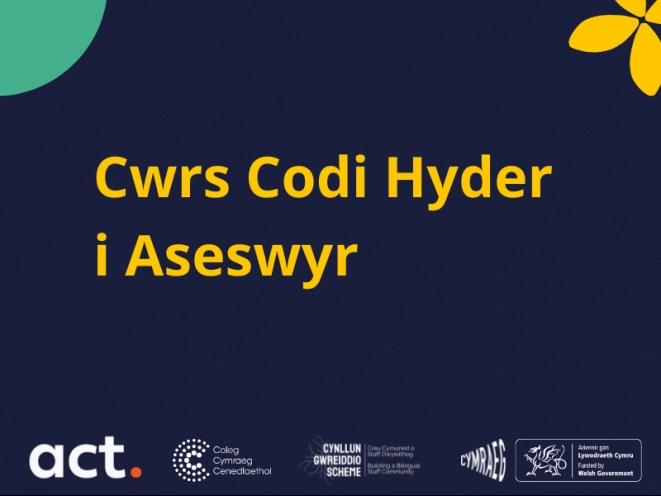 mân-lun cwrs codi hyder