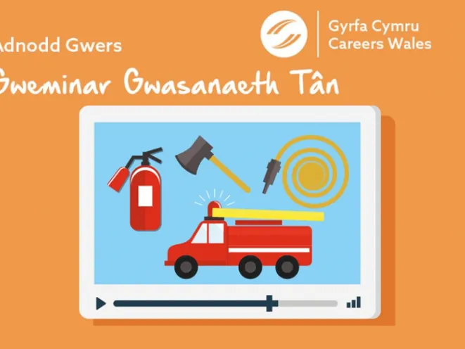 man lun gyrfa cymru gwasanaeth tan