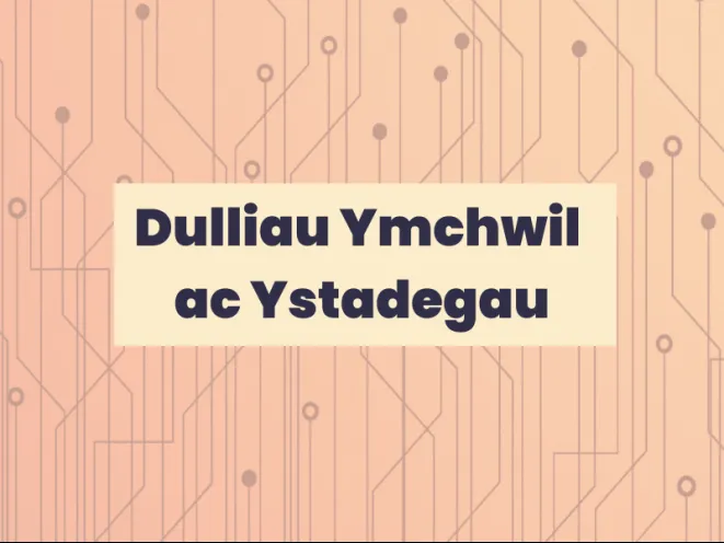 mân lun dulliau ymchwil ac ystadegau