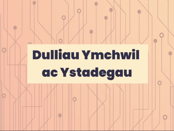 mân lun dulliau ymchwil ac ystadegau